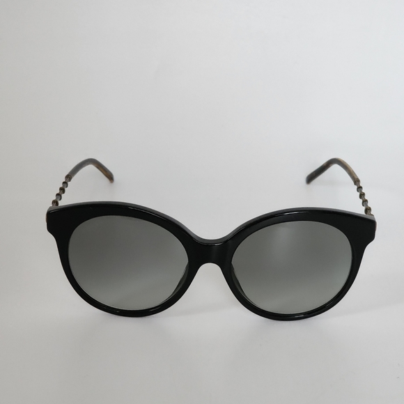 GUCCI Round Cat Eye Women\'s Sunglasses Black/ Antique Cooper main image 6